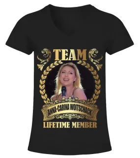 TEAM ANNA-CARINA WOITSCHACK - LIFETIME MEMBER Camiseta cuello pico Mujer