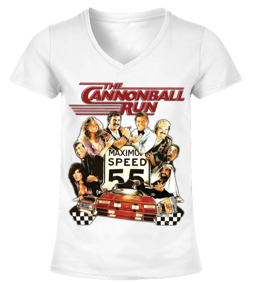 The Cannonball Run WT (10) Camiseta cuello pico Mujer