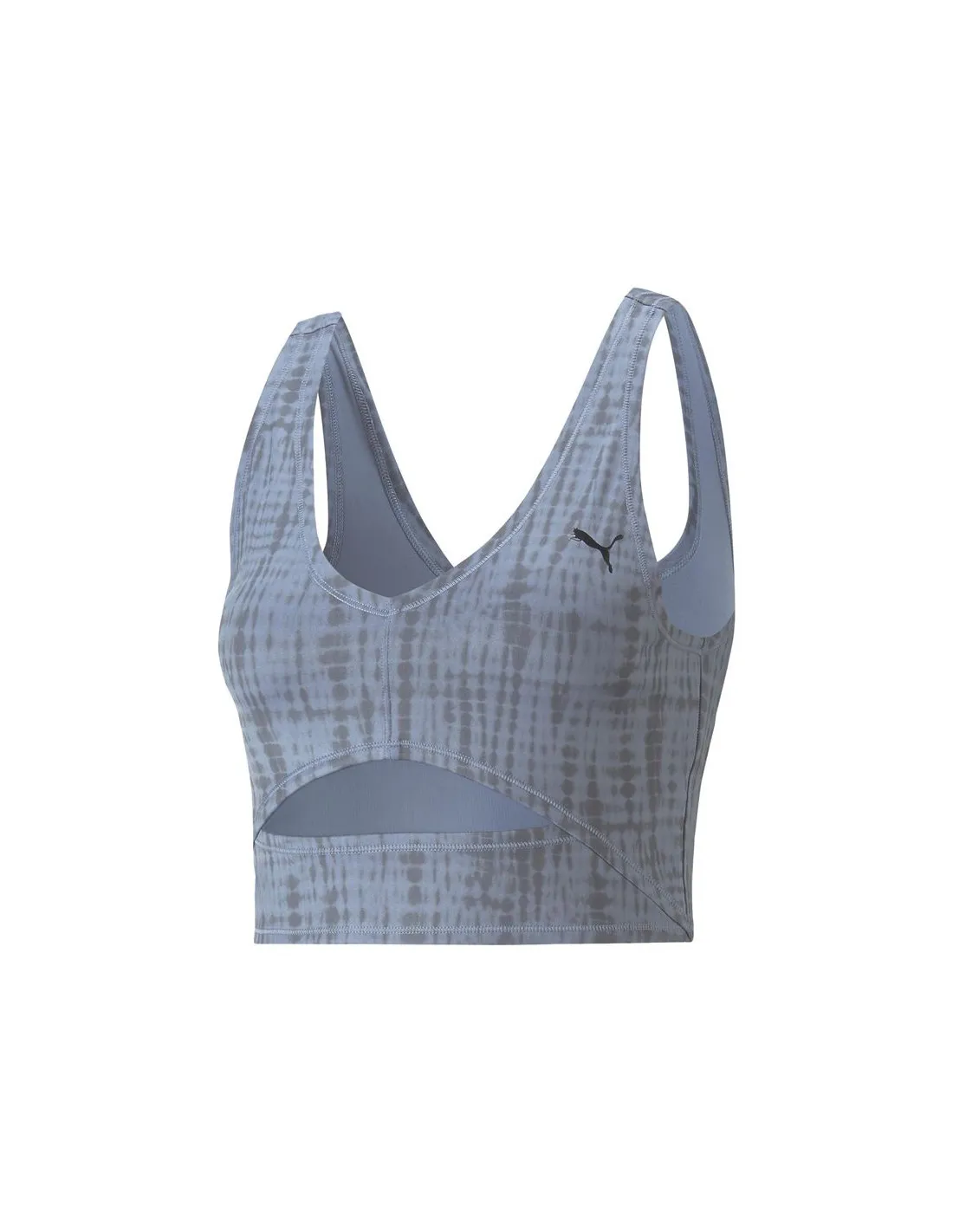 Top de Yoga Puma Studio Aop Mujer Filtered Ash