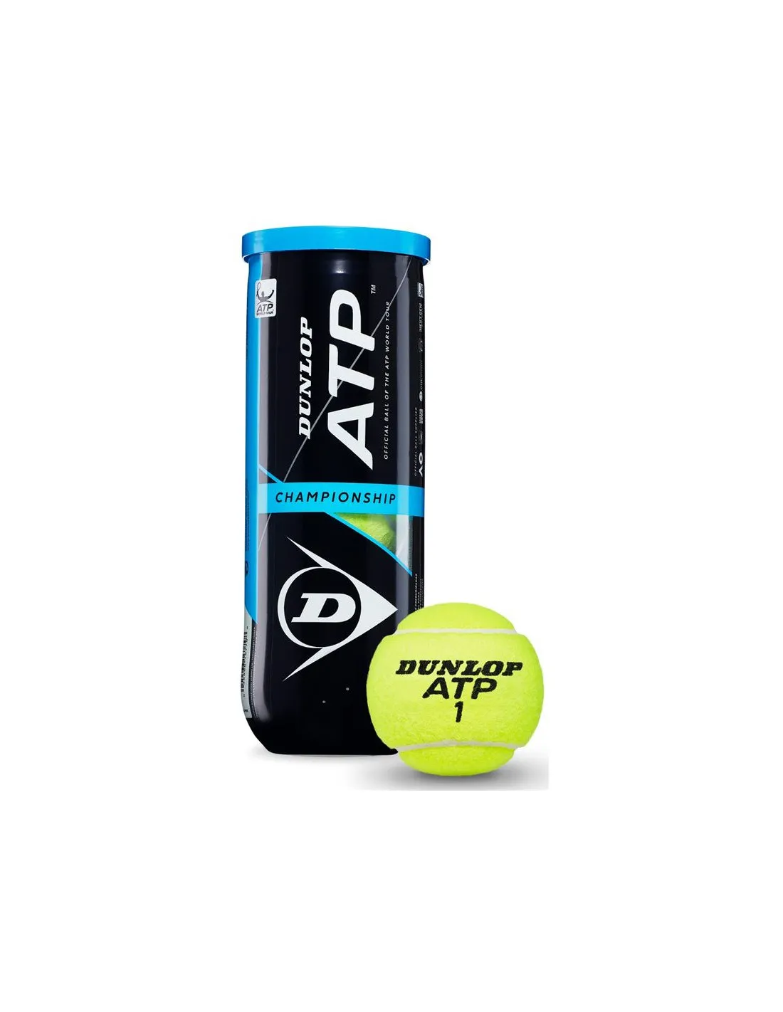 Tubo de 3 pelotas Dunlop Atp Championship