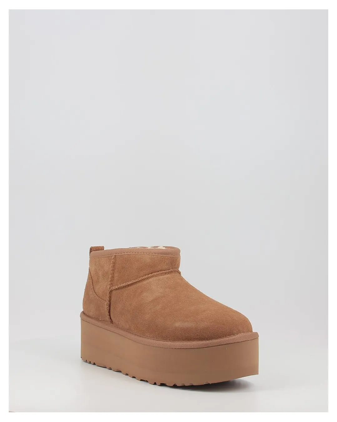 Ugg Botas Ugg CLASSIC ULTRA MINI PLATFORM Chestnut