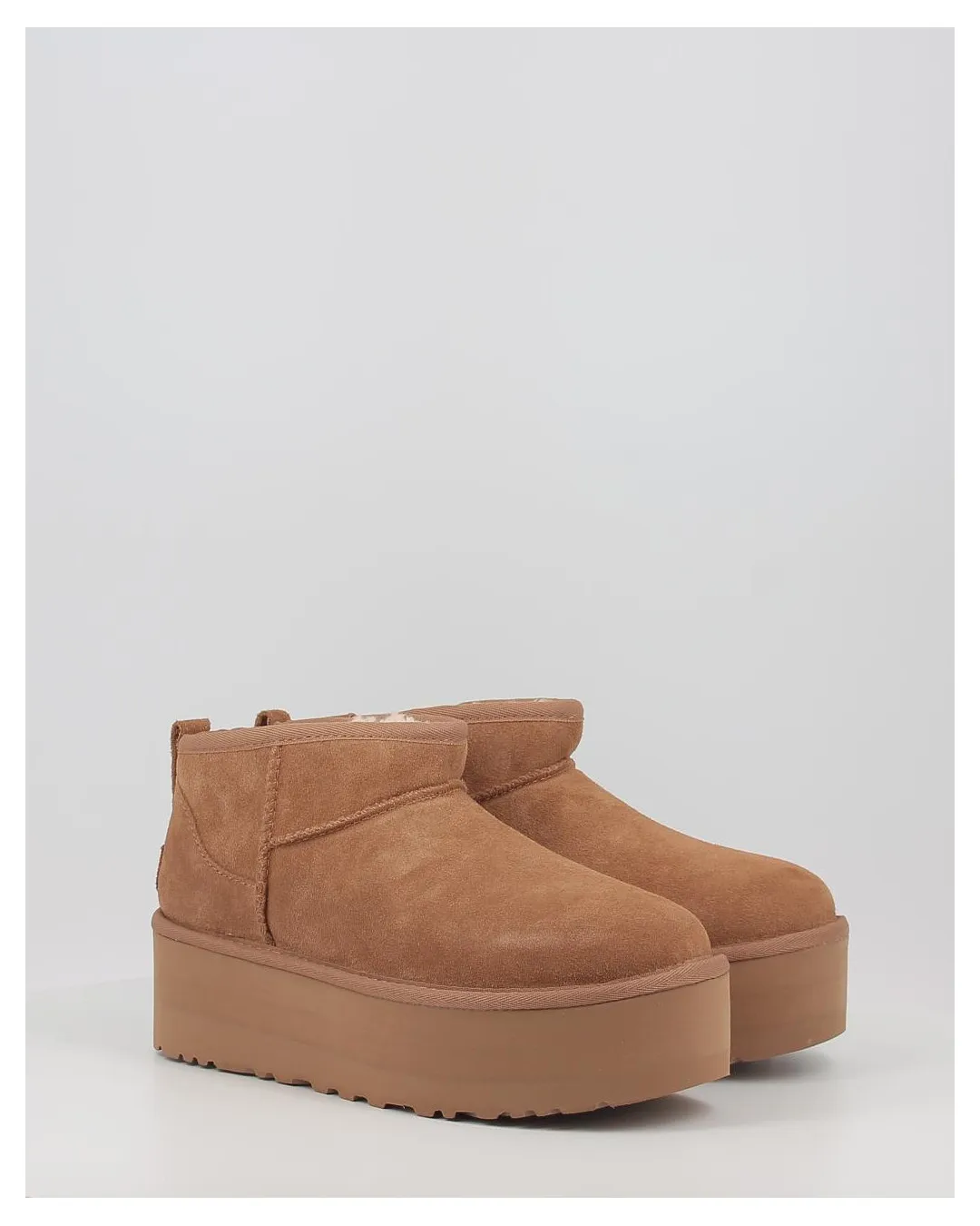 Ugg Botas Ugg CLASSIC ULTRA MINI PLATFORM Chestnut