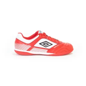 Umbro Sala Pro II Hallenfußballschuh Rot / Weiß / Schwarz