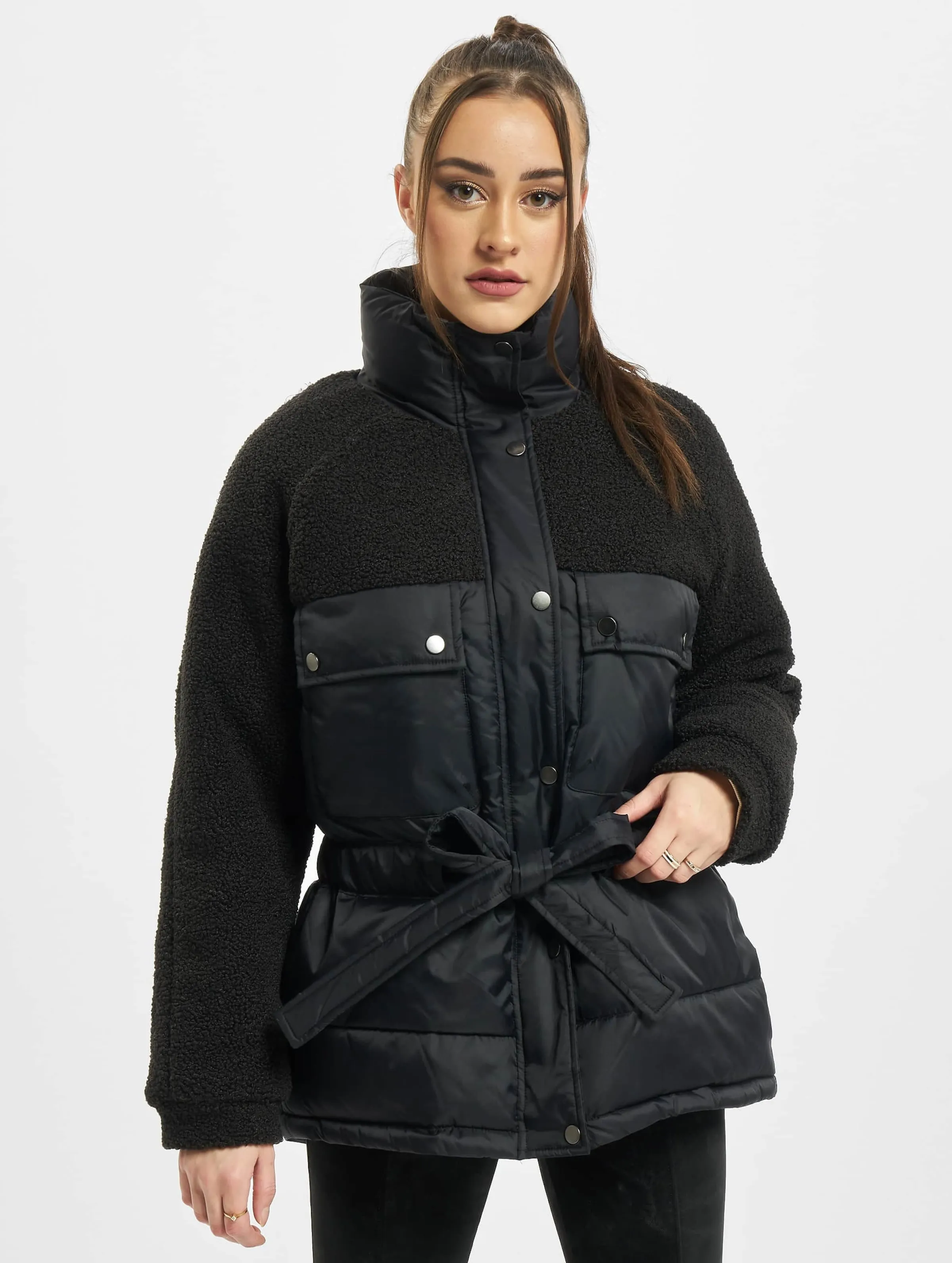 Urban Classics Ladies Sherpa Mix