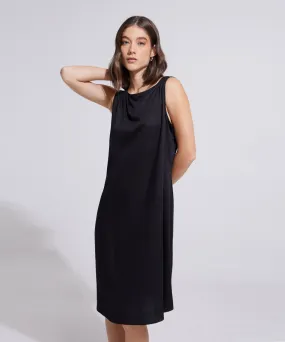 Vestido Básico Manga Sisa-