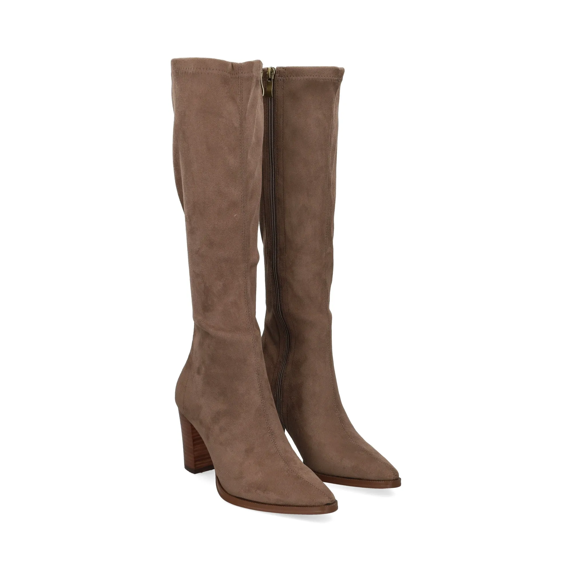 VEXED SHOES COMPANY Botas con tacón de Mujer TAUPE