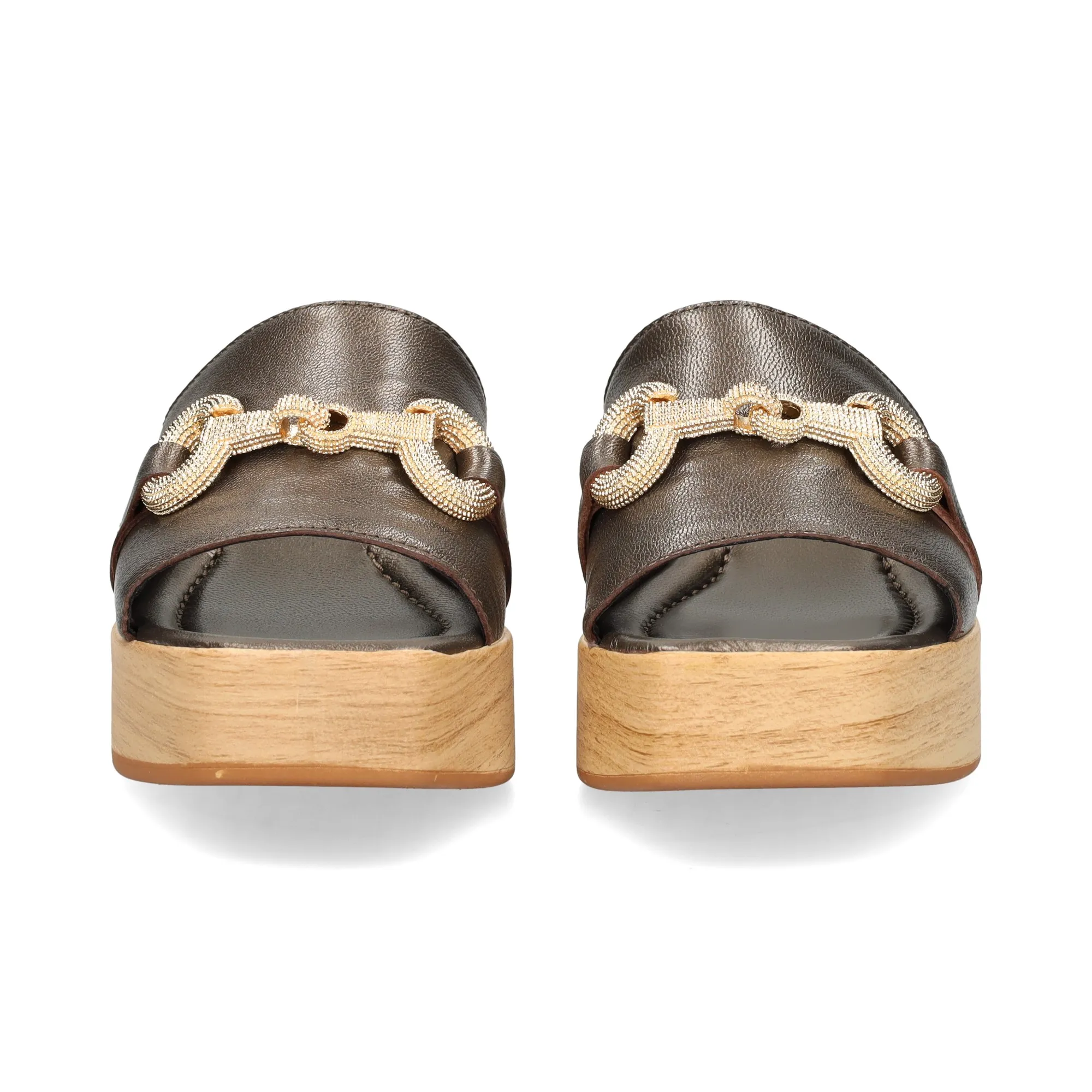 VEXED SHOES COMPANY Sandalias con plataforma de Mujer BRONCE