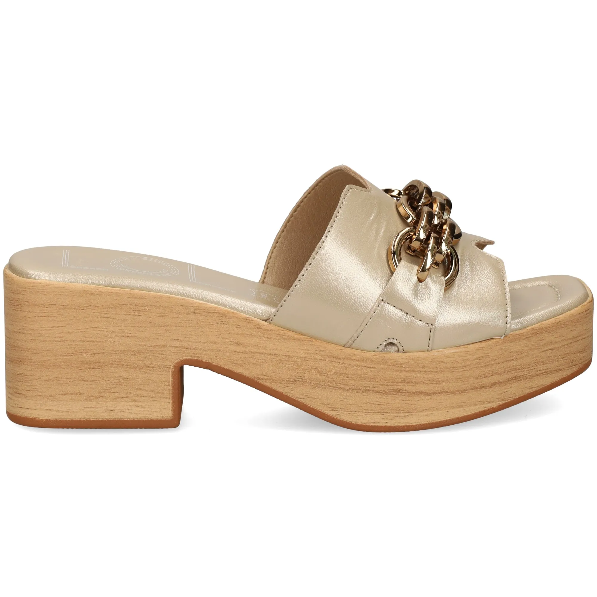 VEXED SHOES COMPANY Sandalias con plataforma de Mujer CHAMPAGNE