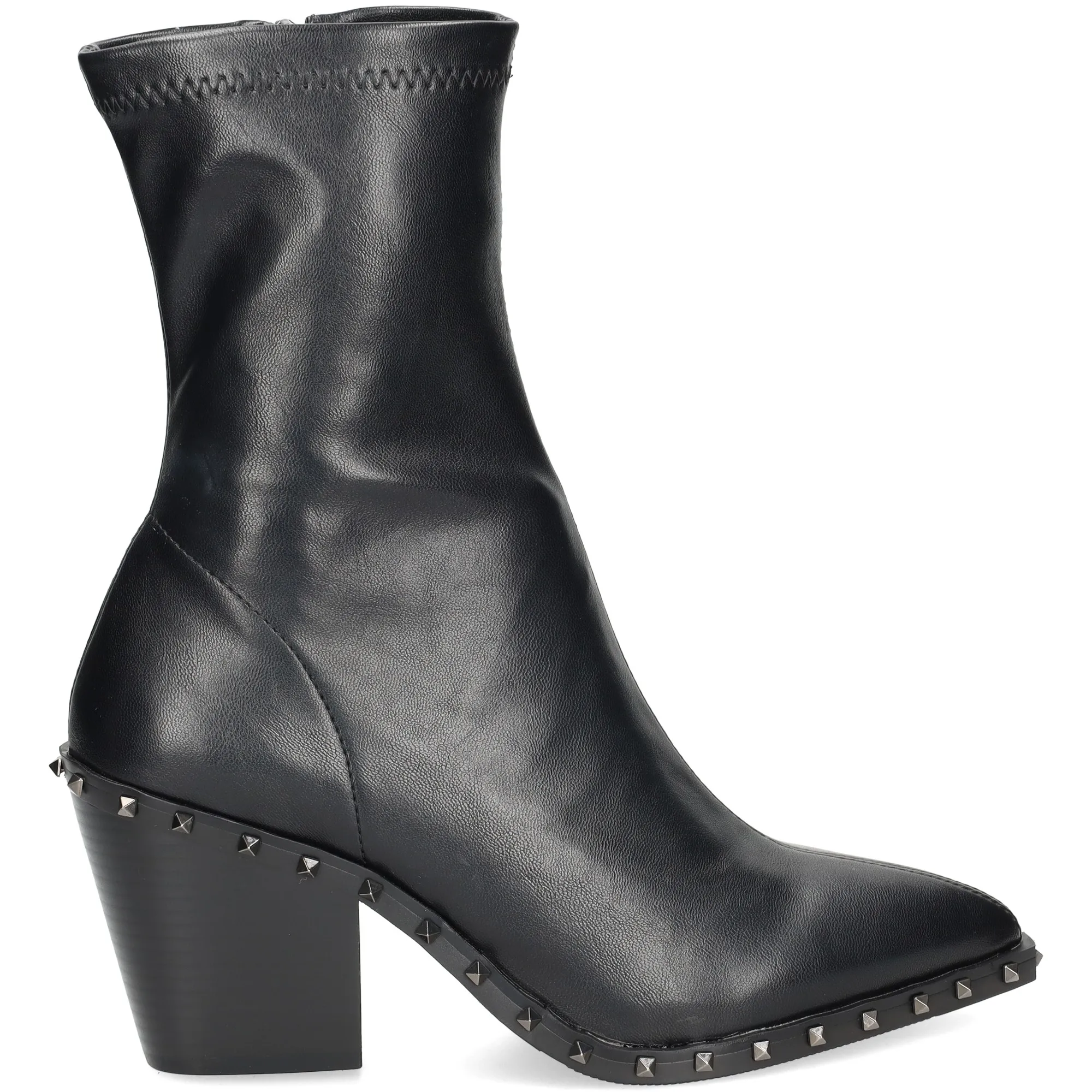 VIBES Botas con tacón de Mujer NEGRO