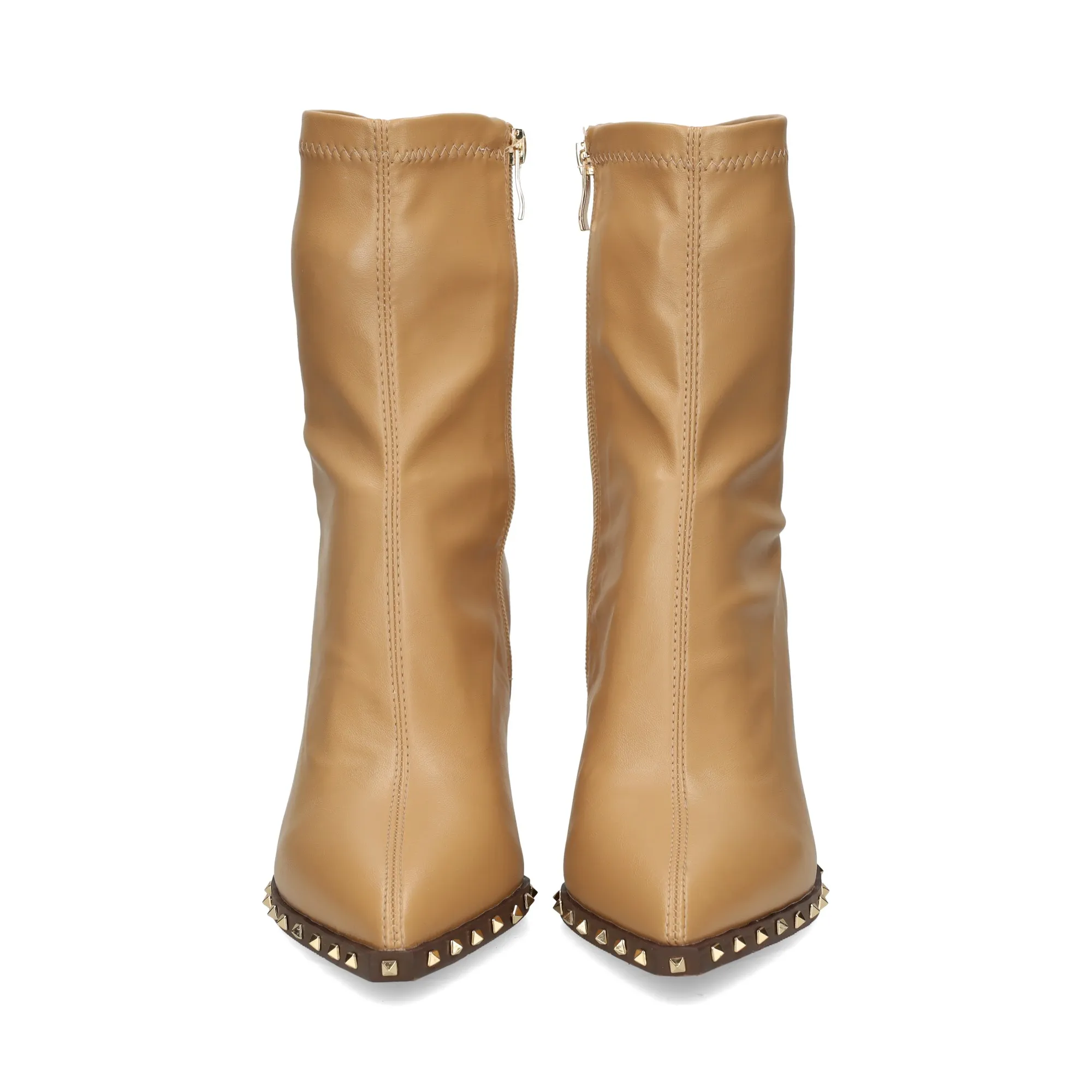 VIBES Botas con tacón de Mujer SAND