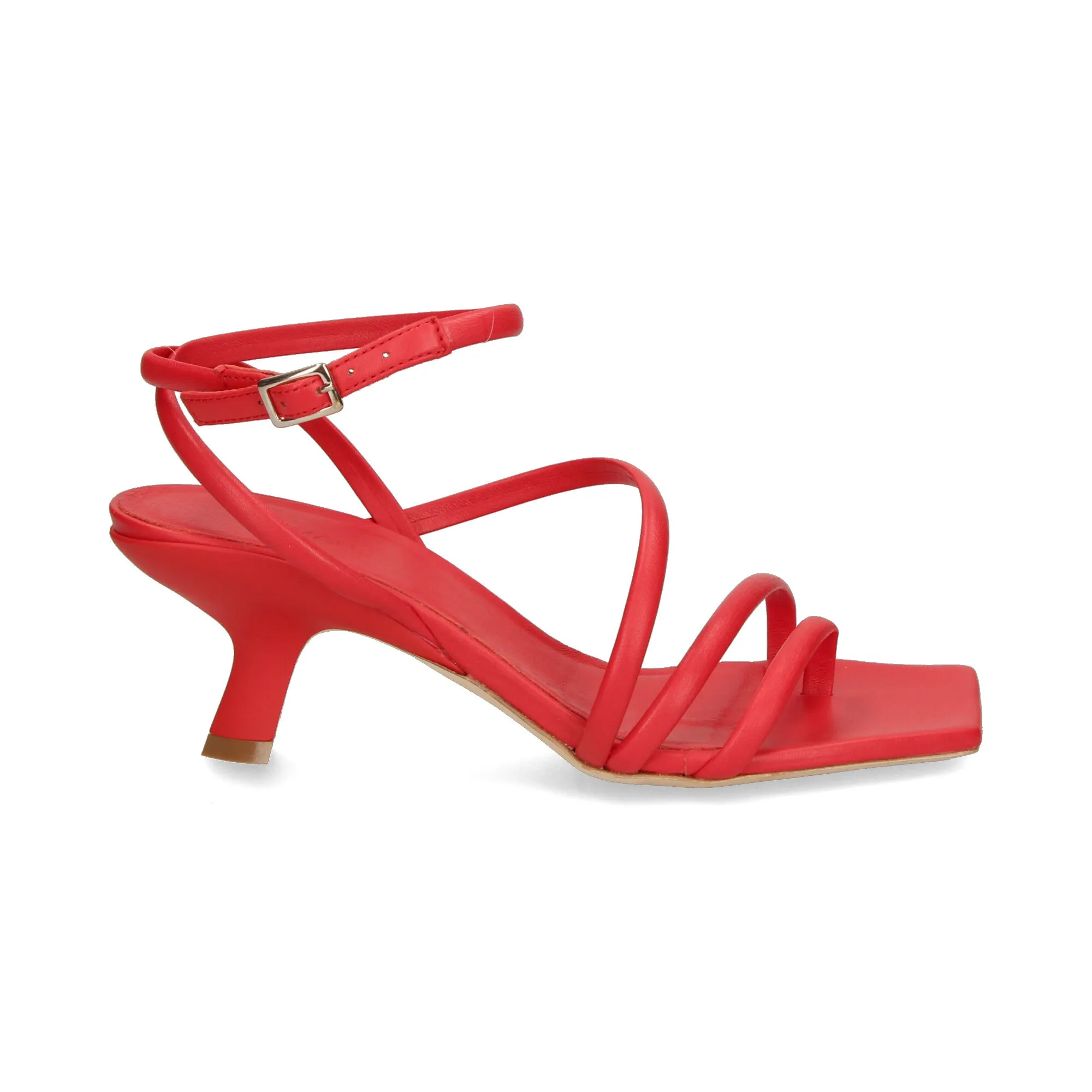 VIC MATIE Sandalias con tacón de Mujer 410 RED