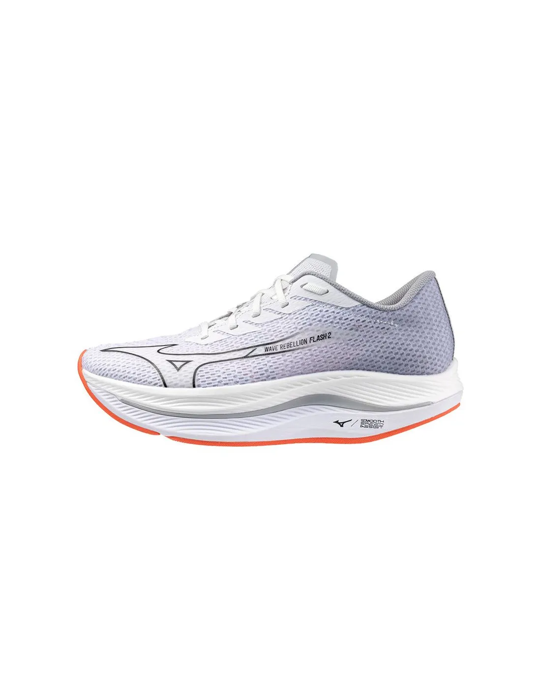 Zapatillas De Running Mizuno Wave Rebellion Flash 2 Hombre Blanco