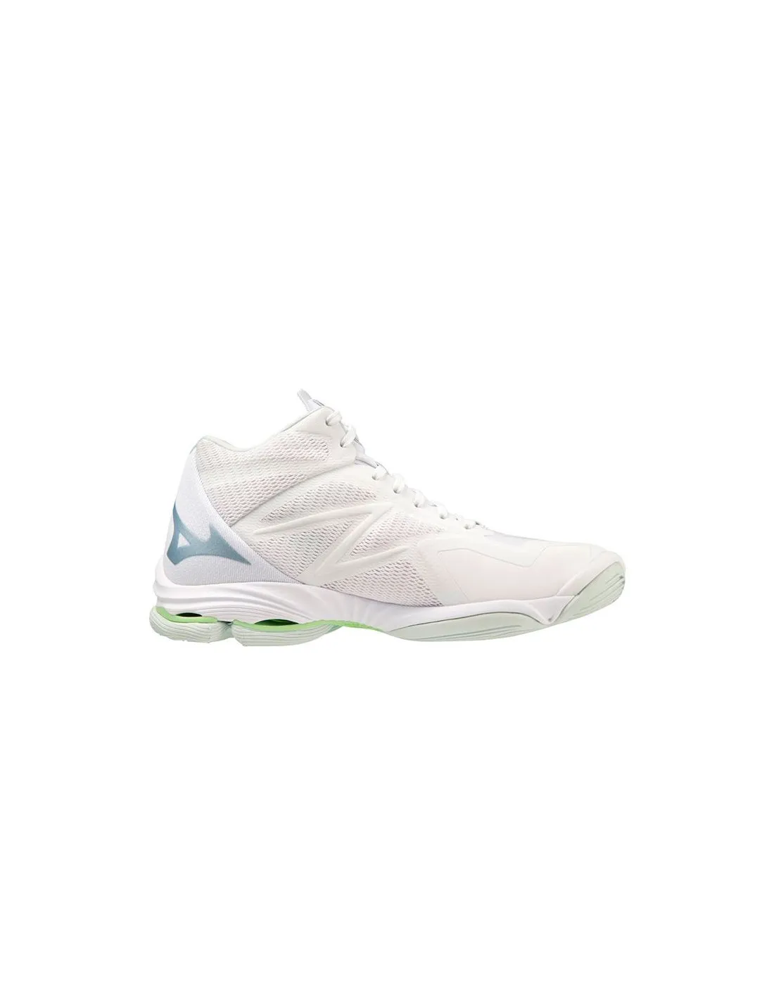 Zapatillas de Voleibol Mizuno Wave Lightning Z7 Mid Blanco Mujer