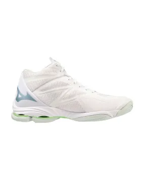 Zapatillas de Voleibol Mizuno Wave Lightning Z7 Mid Blanco Mujer