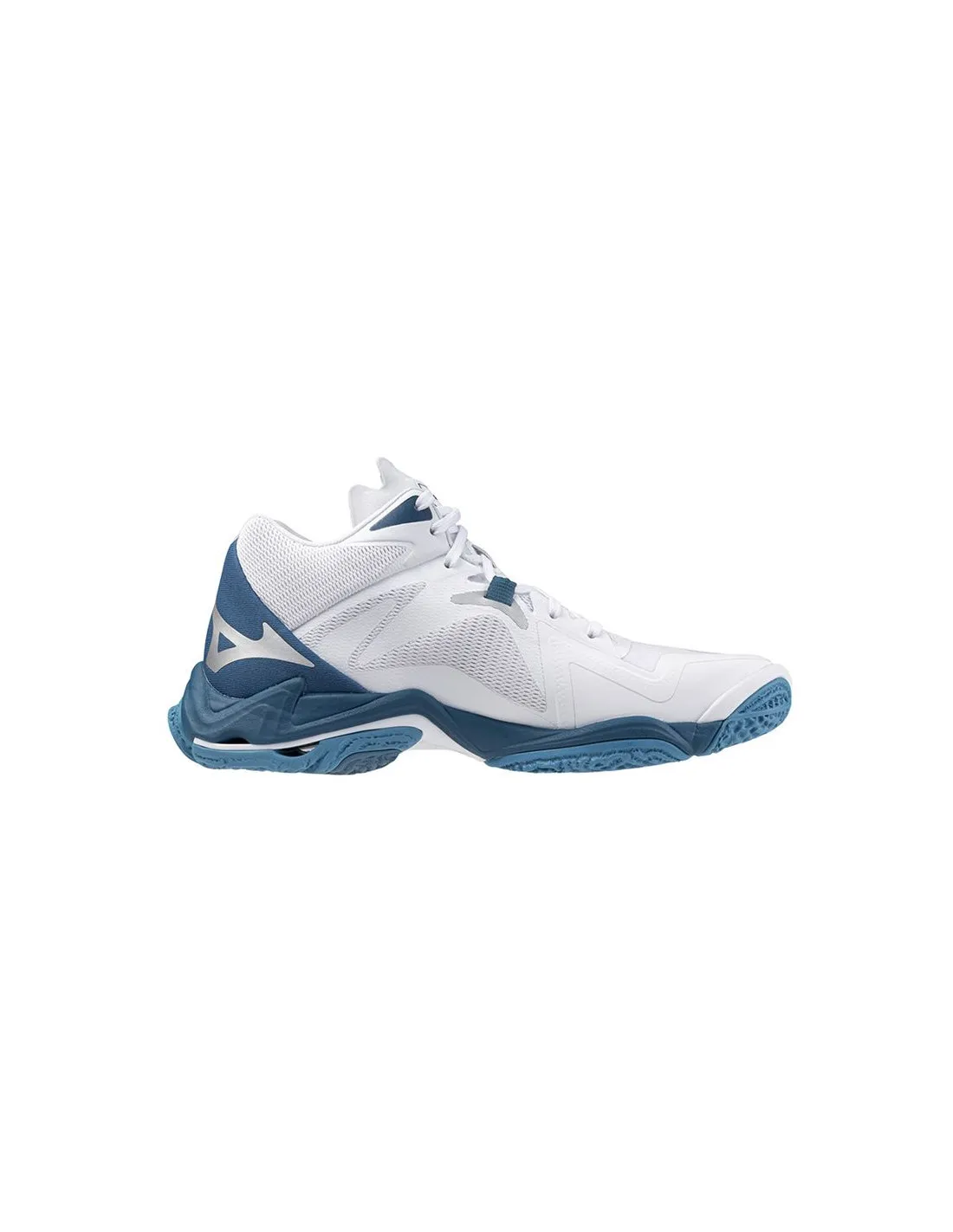 Zapatillas De Voleibol Mizuno Wave Lightning Z8 Mid Blanco