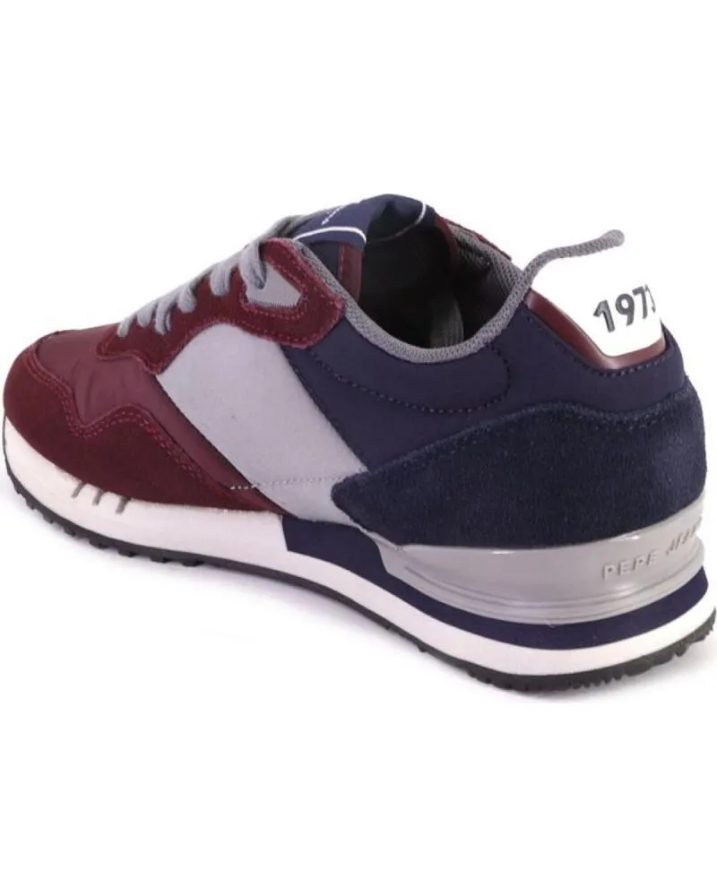 Zapatillas deporte PEPE JEANS  de Hombre PMS30989 ZAPATILLAS CASUAL DE HOMBRE  BURDEOS