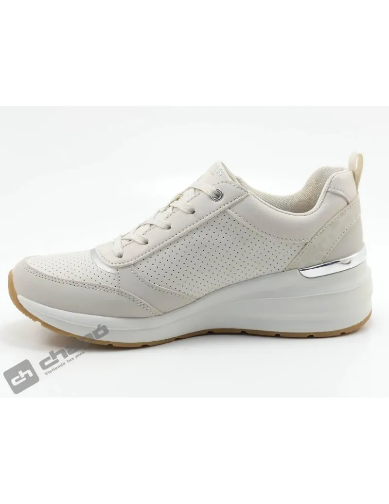 Zapatillas Deportiva Beig Skechers 155616