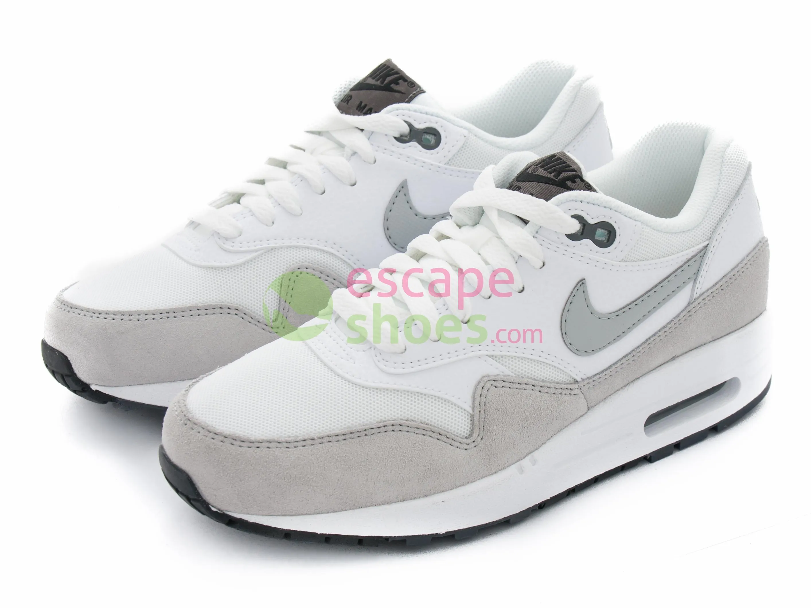 Zapatillas NIKE Wmns Air Max 1 Essential White Grey Mist 599820 111