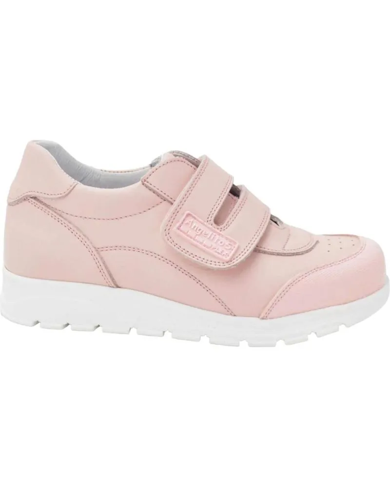 Zapatos ANGELITOS  de Niña ZAPATILLAS DEPORTE 903 DEPORTIVO COLEGIAL  ROSA