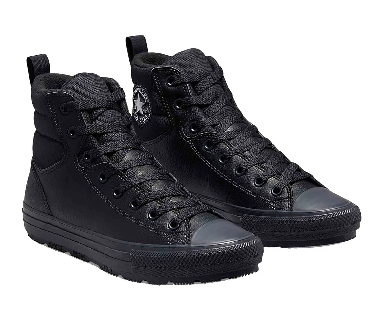 zapatos Converse Chuck Taylor All Star Faux Berkshire Boot Hi - 171447/Black/Black/Ash Stone