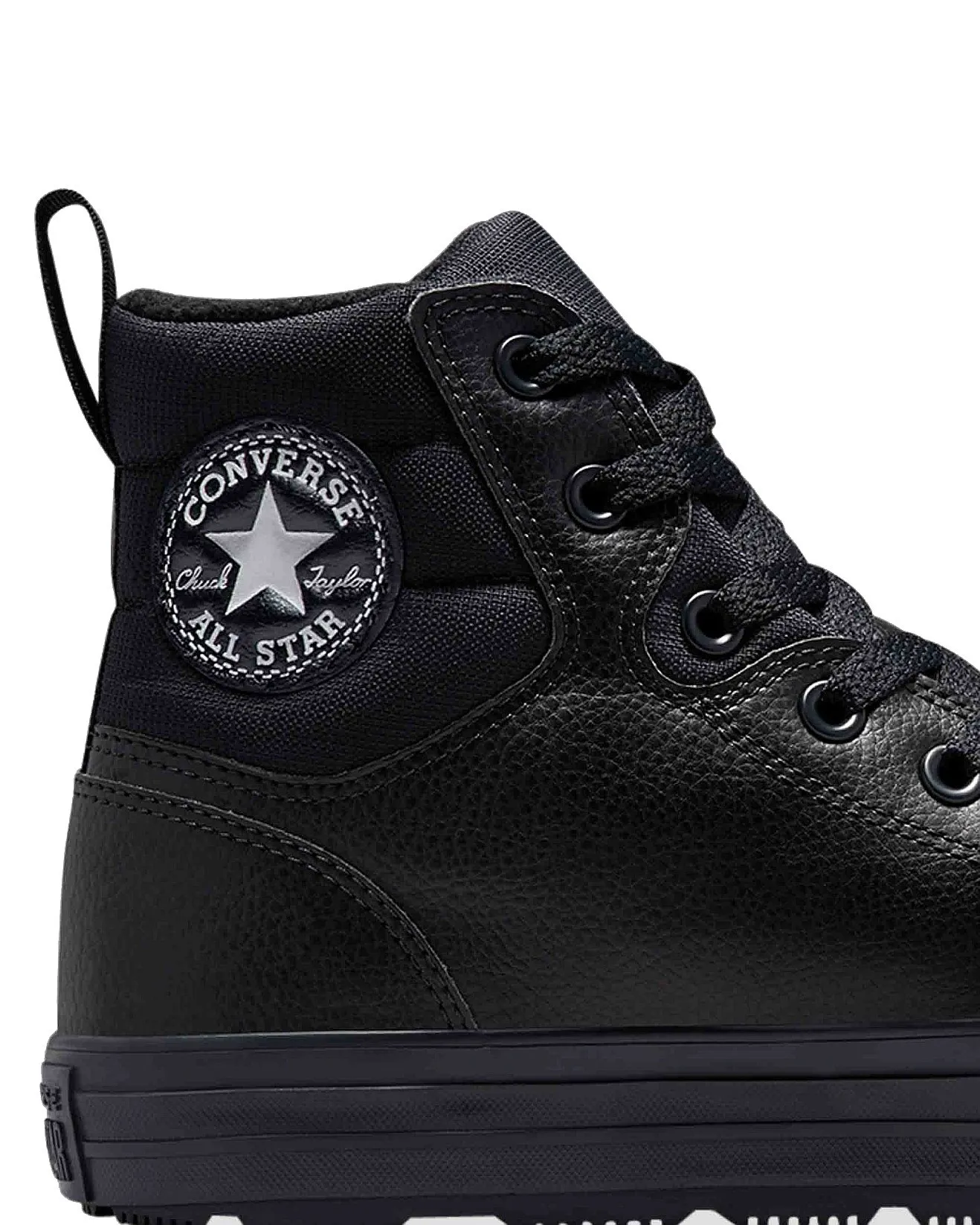 zapatos Converse Chuck Taylor All Star Faux Berkshire Boot Hi - 171447/Black/Black/Ash Stone