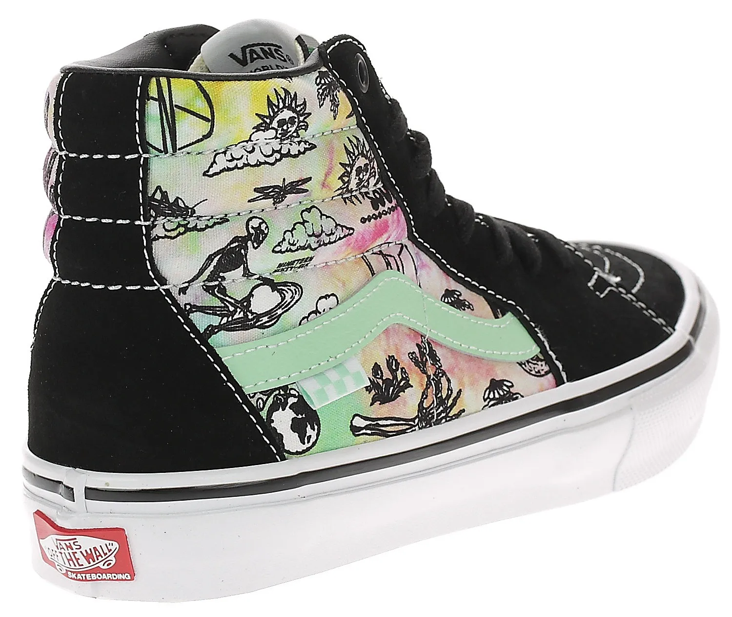 zapatos Vans Skate Sk8-Hi - Shroom Doom/Black/Grey Ash - men´s