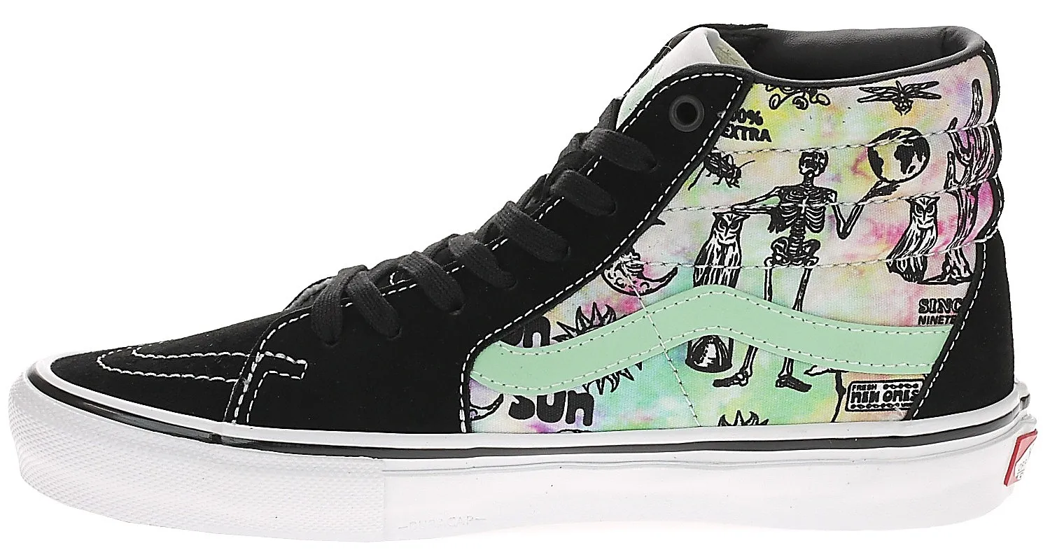 zapatos Vans Skate Sk8-Hi - Shroom Doom/Black/Grey Ash - men´s